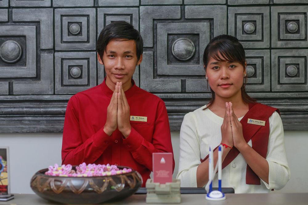 סיאם ריפ Ladear Angkor Boutique Hotel מראה חיצוני תמונה